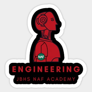 JBHS Engineering Academy FRONT art Sticker